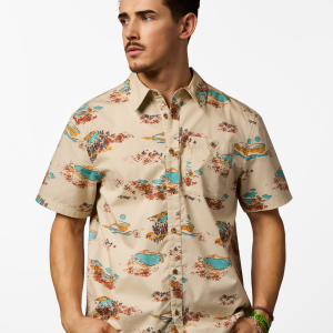 Estival Button Up Shirt - Print - Men's